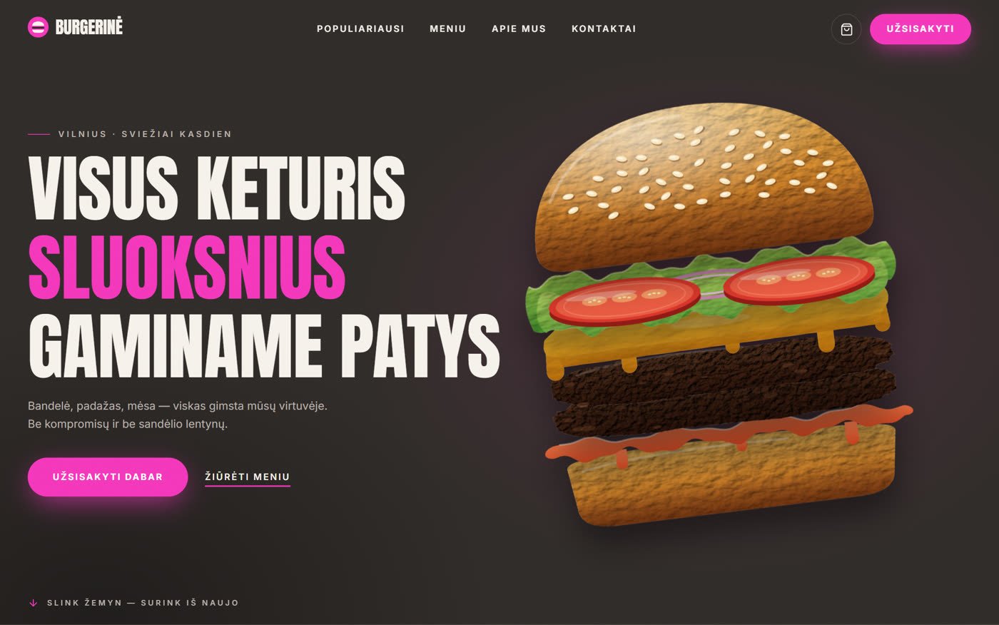 Burger joint Promo